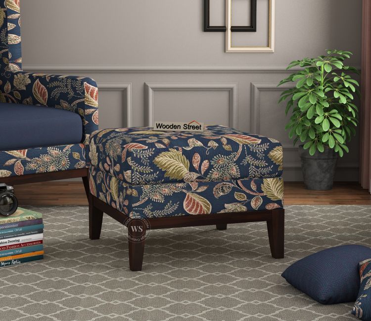 Ottoman wooden stool for sitting – perfect for living room