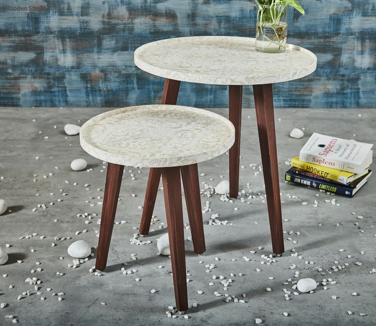 nest of tables | nesting tables for living room | nesting table set of 2
