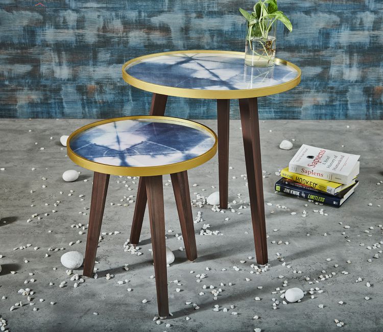 nest of tables | nesting tables for living room | nesting table set of 2