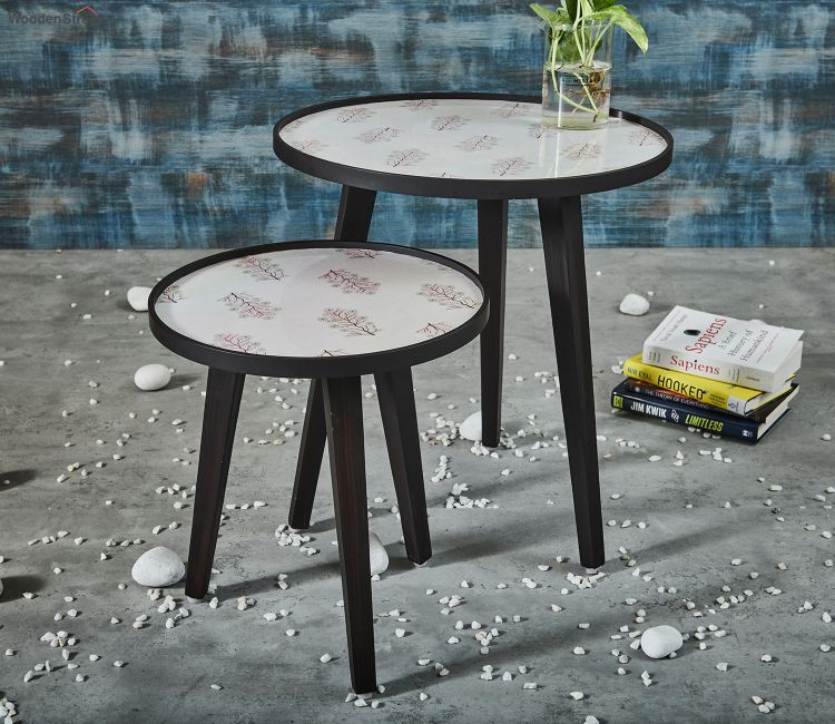 nest of tables | nesting tables for living room | nesting table set of 2