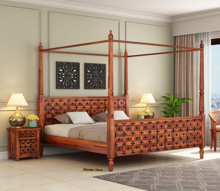 Poster Beds - bedroom furniture | online bed furniture | bedroom furniture stores in India
