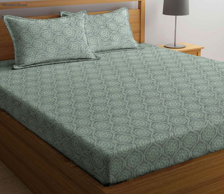 Shop Online Bed Sheet with Pillow Cover