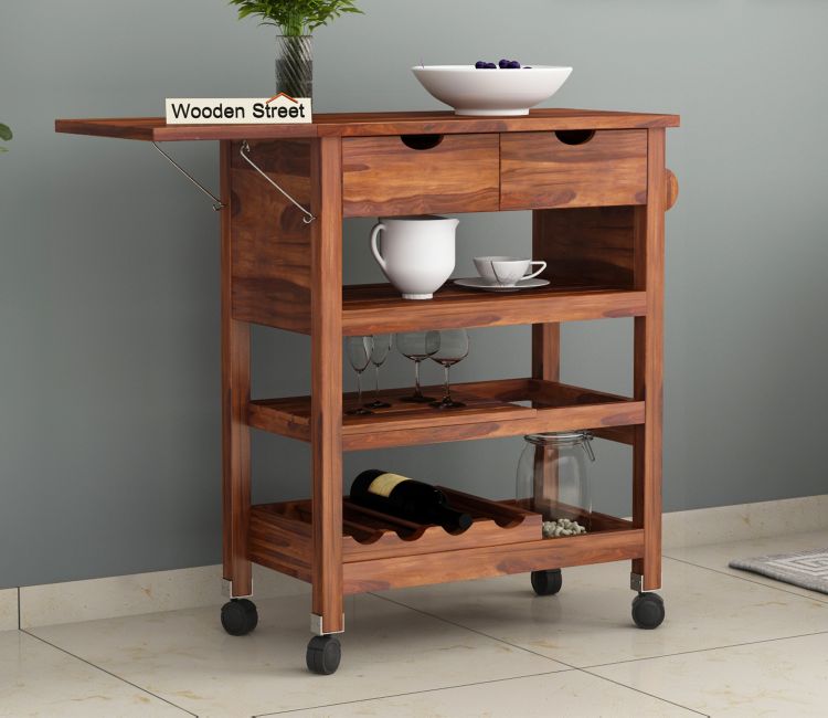 Woodenstreet india Kitchen Trolley