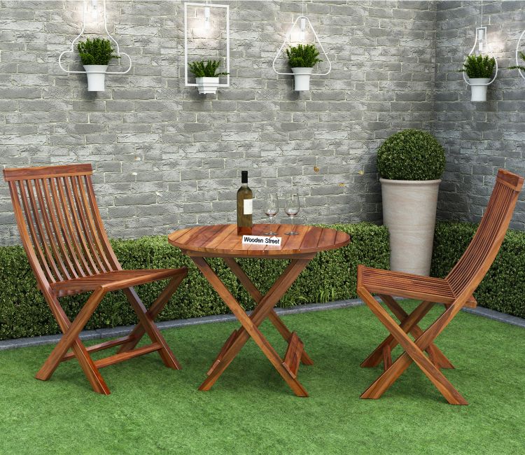 wooden outdoor furniture