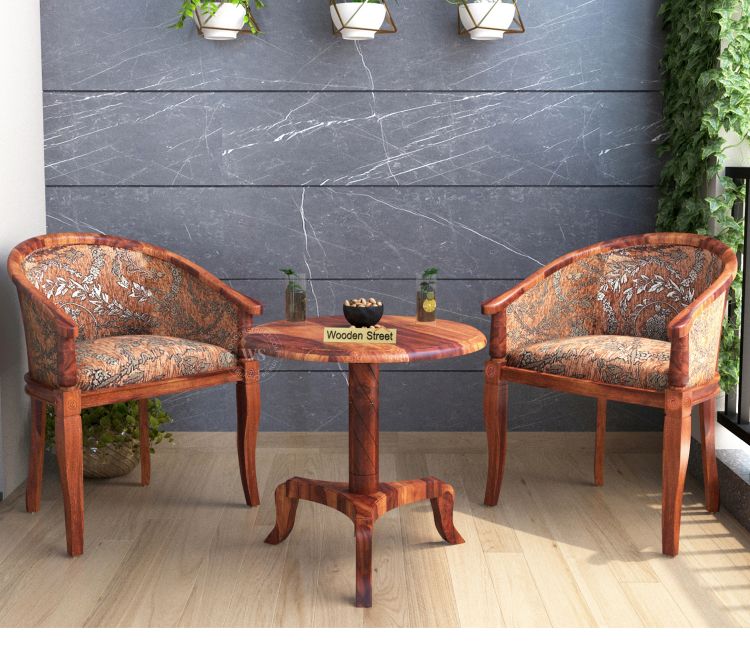Buy Wooden garden furniture set online in Bangalore, Mumbai