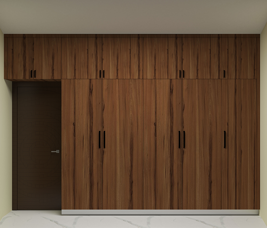 Vantage Hinged Wardrobe - Wooden street