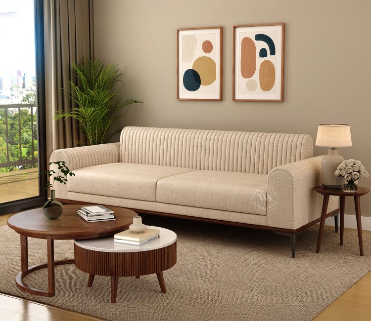 Lorenz modern 3 Seater Sofa set price in india