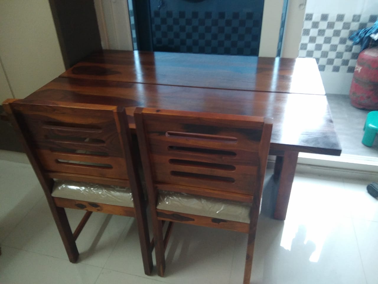 wooden table