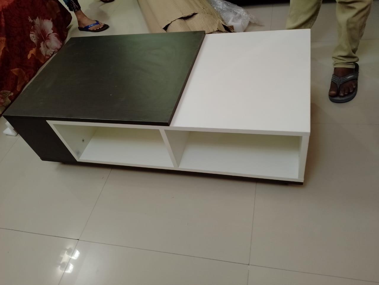 Wooden tables