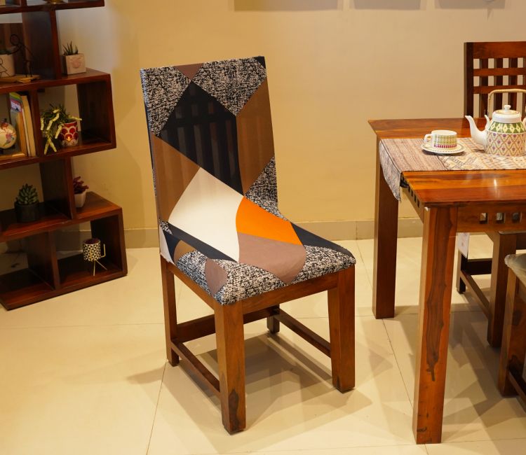 Buy dining chair cover set of 6 online | dining chair cover sets | cloth chair covers
