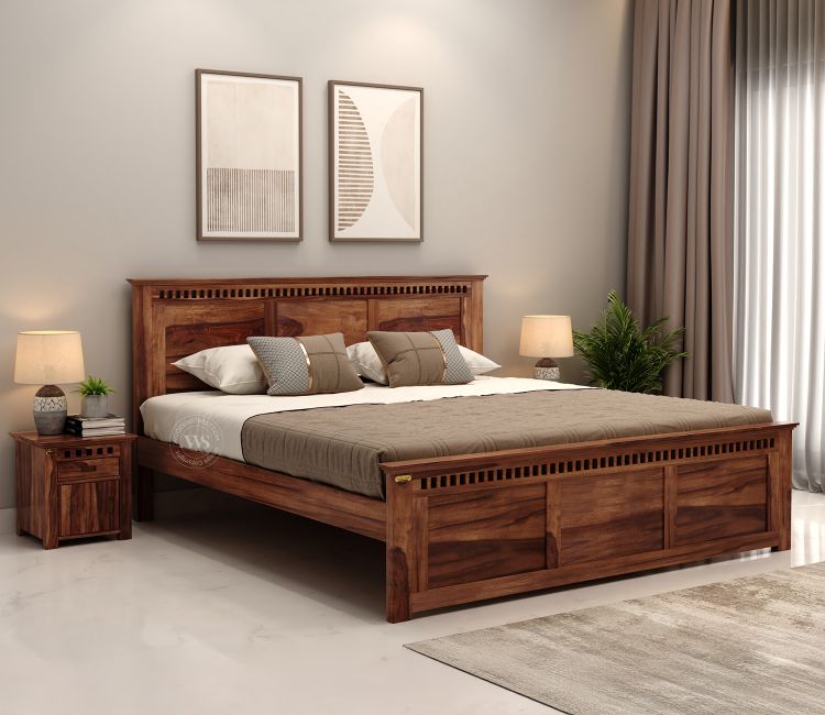 king size bed price, Master Bed Online, Luxury Bed Design, Wooden Bed, Palang, buy Double bed near me in bangalore, mumbai, pune, jaipur
