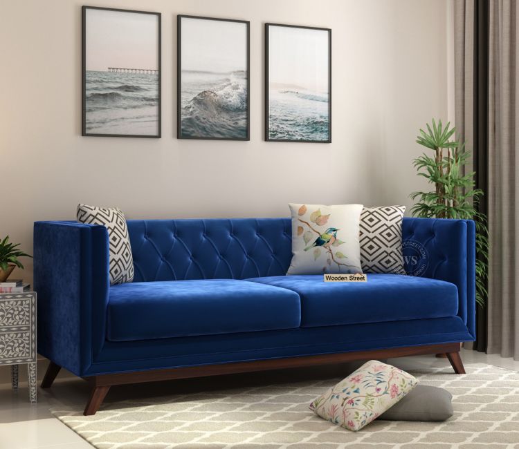 Berlin 3 Seater Fabric Sofa Design latest