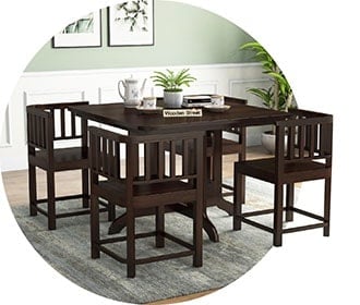 Woodenstreet india 4 Seater Dining Table Sets