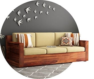 Buy Wooden Sofa Sets from woodenstreet