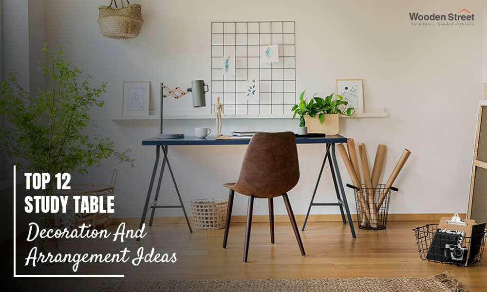 study table decoration ideas for students