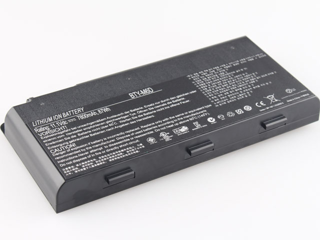 7800mAh 9Cell MSI GT70 Battery