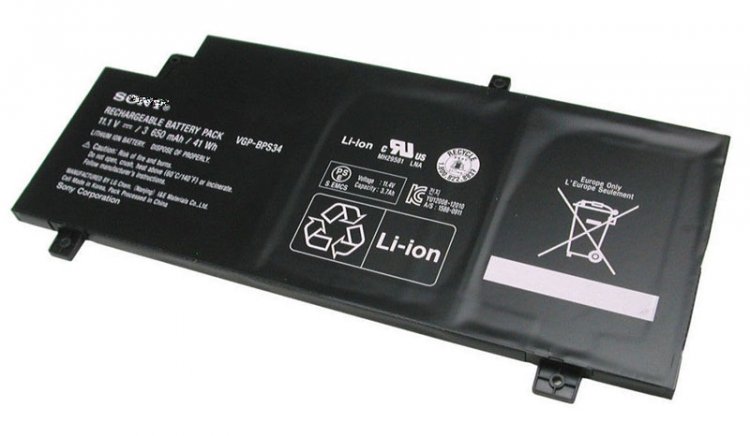 Original 3650mAh 41Wh Sony VGP-BPS34 185323511 Battery