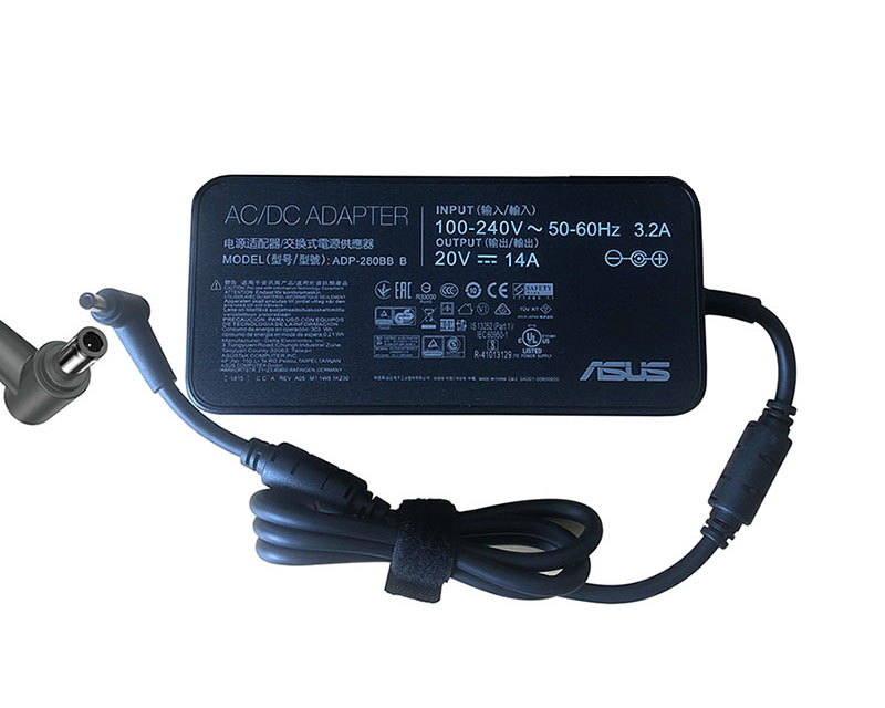 Original 280W Asus 0A001-00800600 Power Adapter Charger 6.0x3.7mm