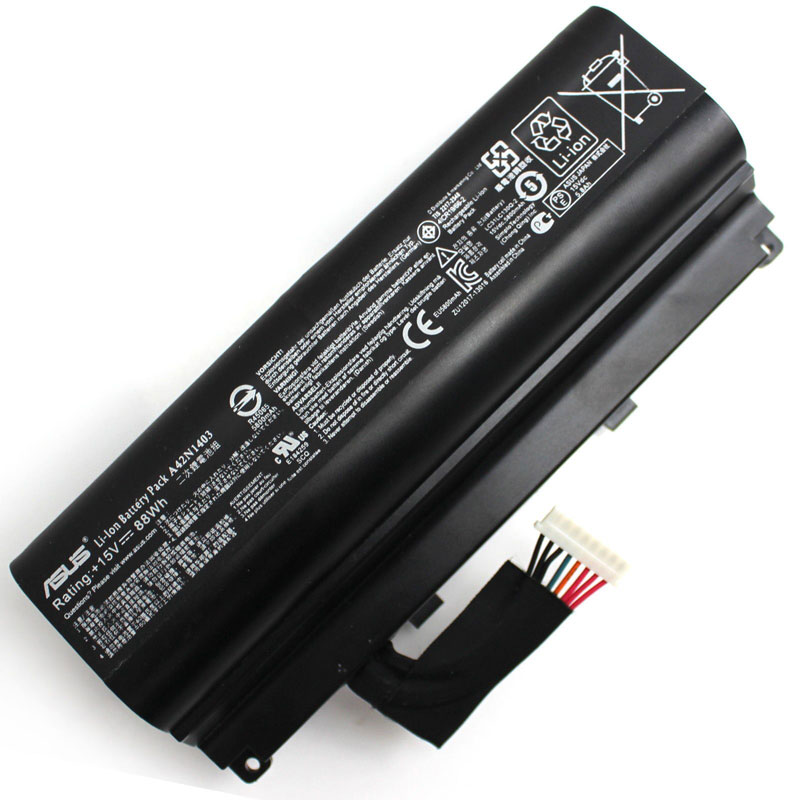 5900mAh 88Wh 8 Cell Asus G751JY Battery Replacement