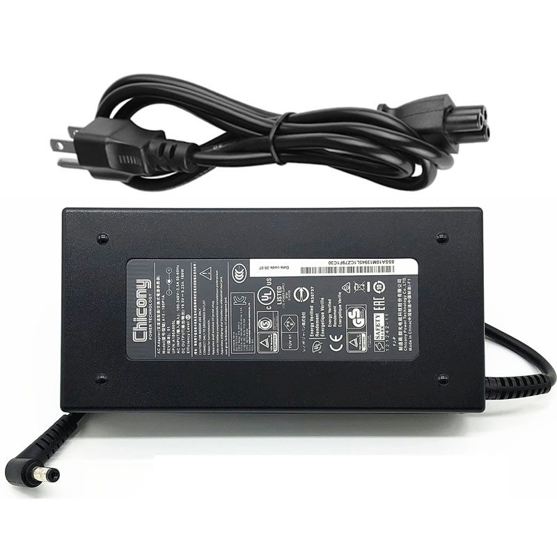 Original 180W Slim Sager NP8258 NP8258-S Charger AC Adapter +Free Cord