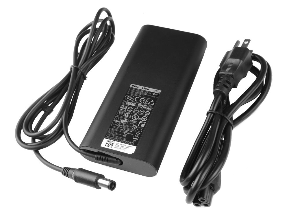 Original 130W Dell XPS 15 L502X 17 L701X AC Adapter Charger Power Cord