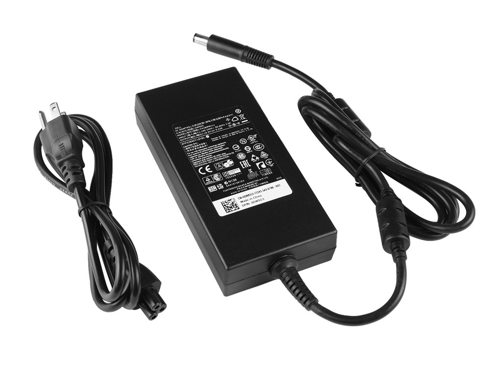 Original 180W Dell 450-AGCU ADP-1500BB Charger AC Adapter + Free Cord