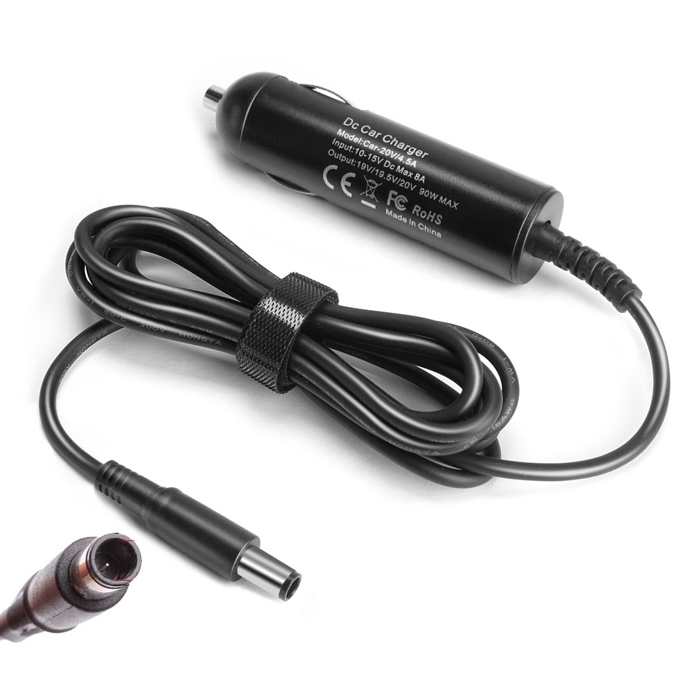 90W DC Adapter Car Charger Dell Latitude 14 Rugged - P46G - Click Image to Close