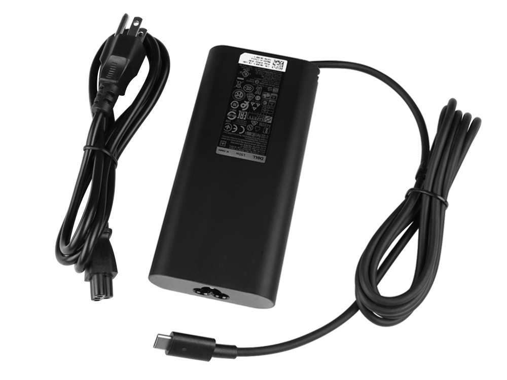Original 130W USB-C Dell DA130PM170 Charger AC Adapter + Free Cord