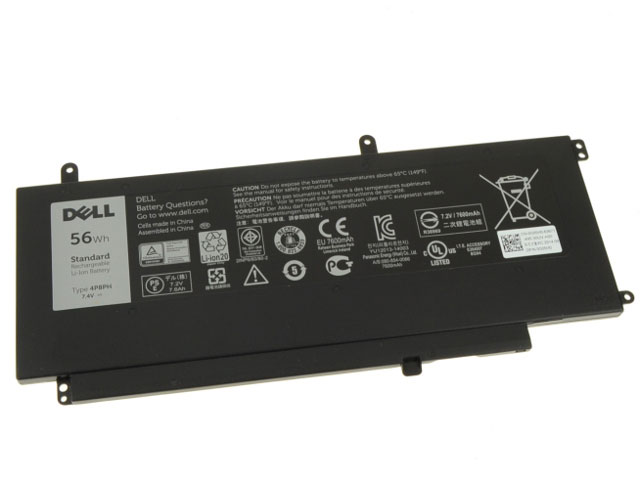 Original 56Wh 6 Cell Dell 4P8PH Battery