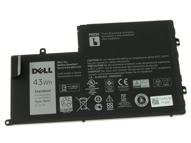 Original 43Wh 3800mAh 3 Cell Dell 0PD19 Battery
