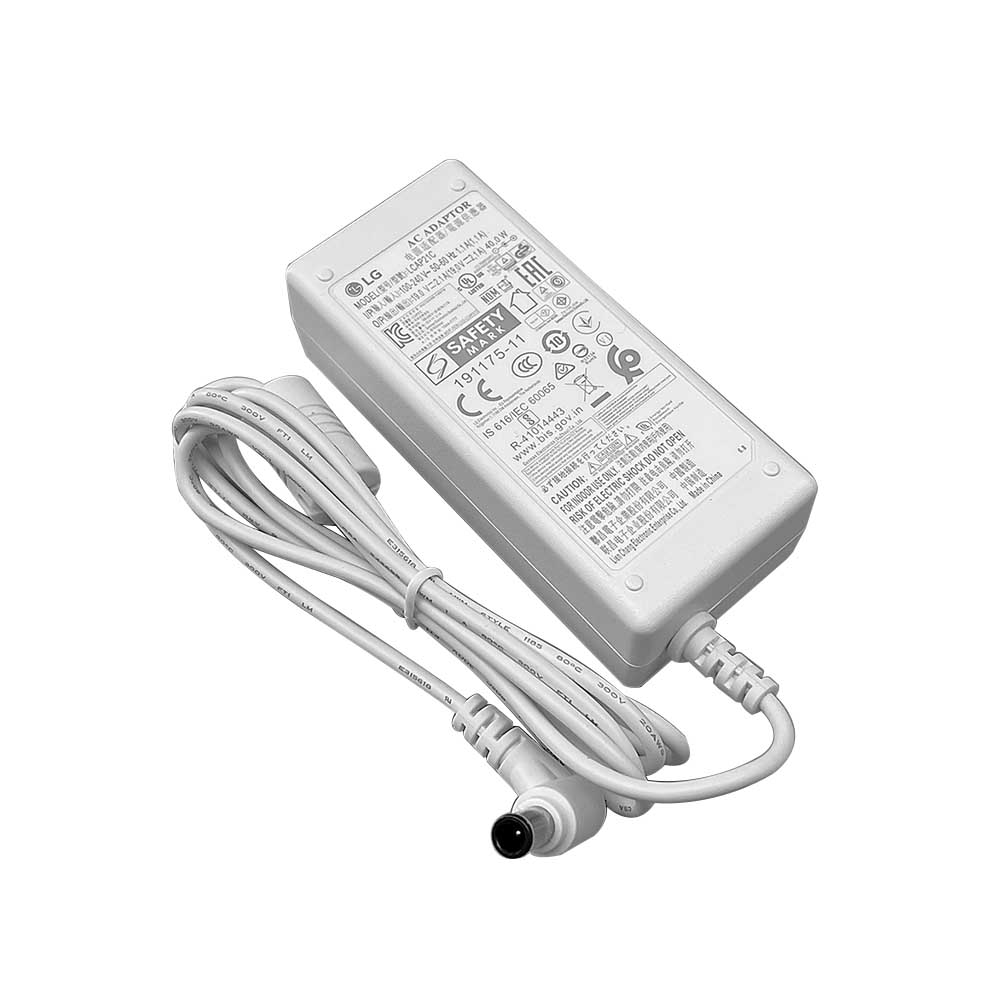 Original 40W LG 22MP47A AC Adapter Charger + Free Cord