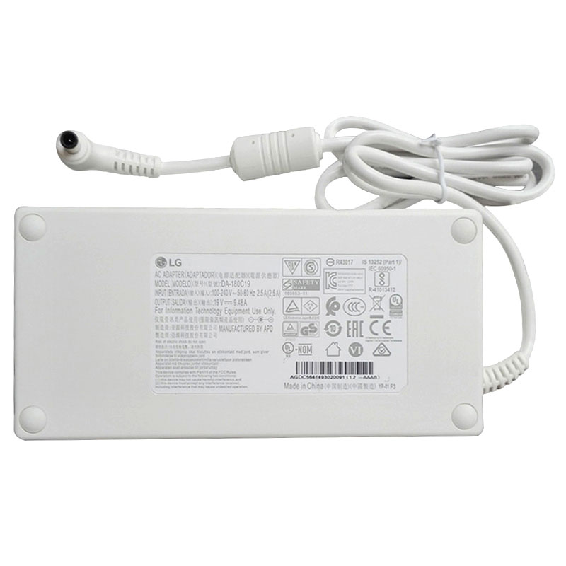 Original 180W LG 32UD99 32UD99-W Charger AC Adapter + Free Cord - Click Image to Close