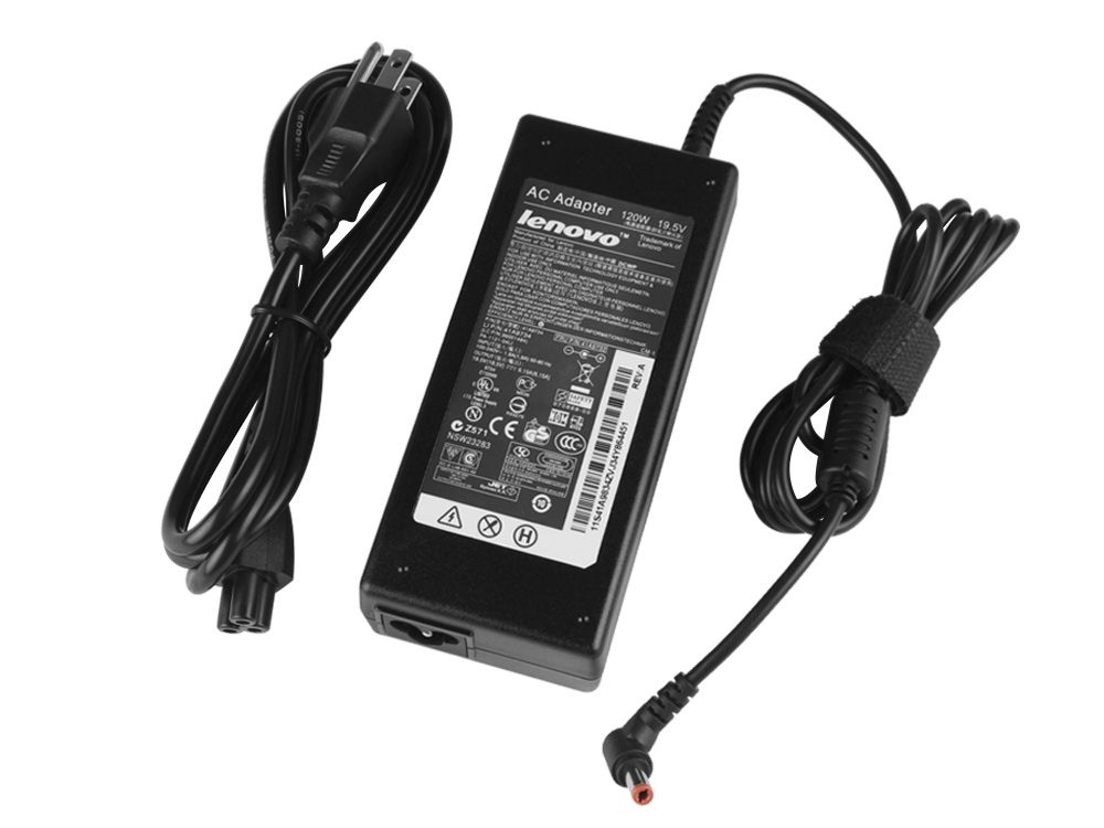 Original 120W Lenovo 36200403 36200400 Charger AC Adapter + Free Cord - Click Image to Close