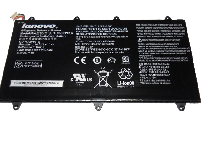 Original 6300mAh 23Wh Lenovo IdeaTab A2109 A2109A Battery