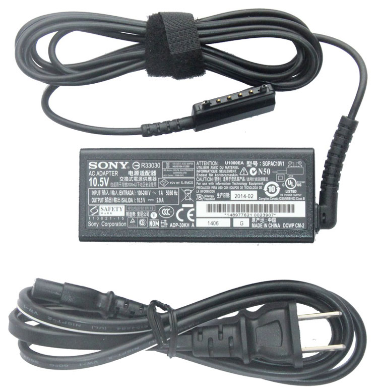 Original 30W Sony SGPAC10V1 ADP-30KH A Adapter Charger Power Cord