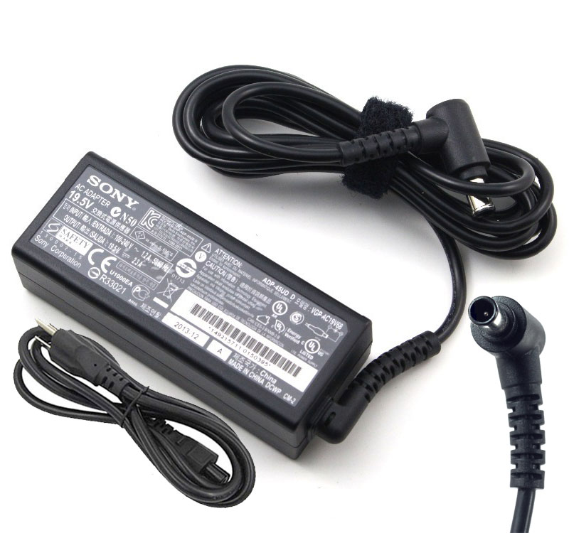 Original 45W Sony ADP-45CE BADP-45CEB AC Adapter Charger Power Cord